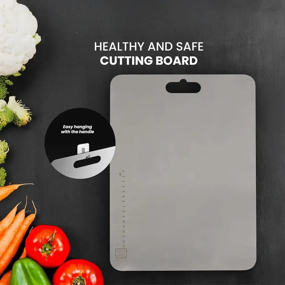 HOME LANE Stainless Steel Chopping Board