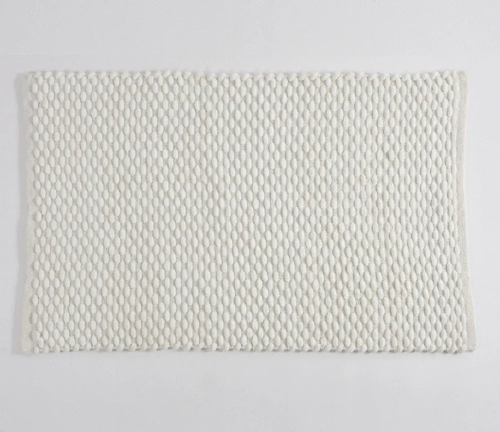 Care Micro Cotton Bathmat- White