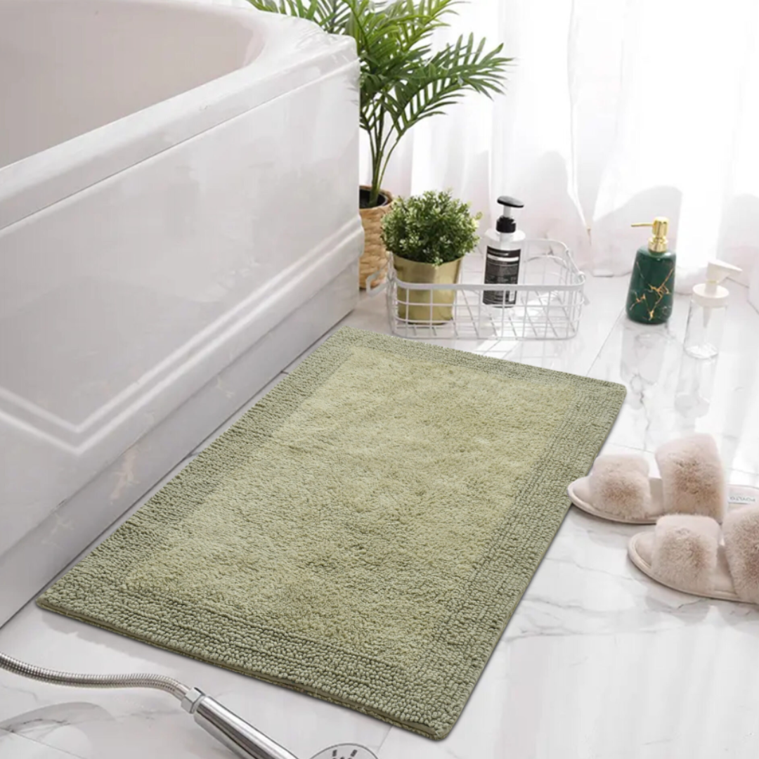 Tinums Swarn Bathmat Sage Green