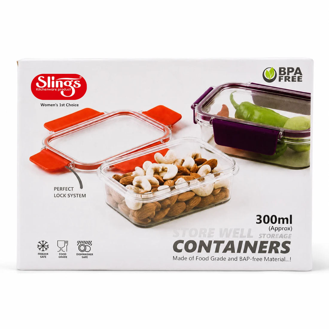 Slings Store Well 300 ml Storage Container