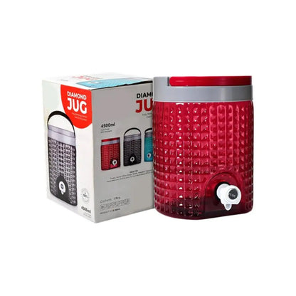 HOME LANE Diamond Cut Water Jug