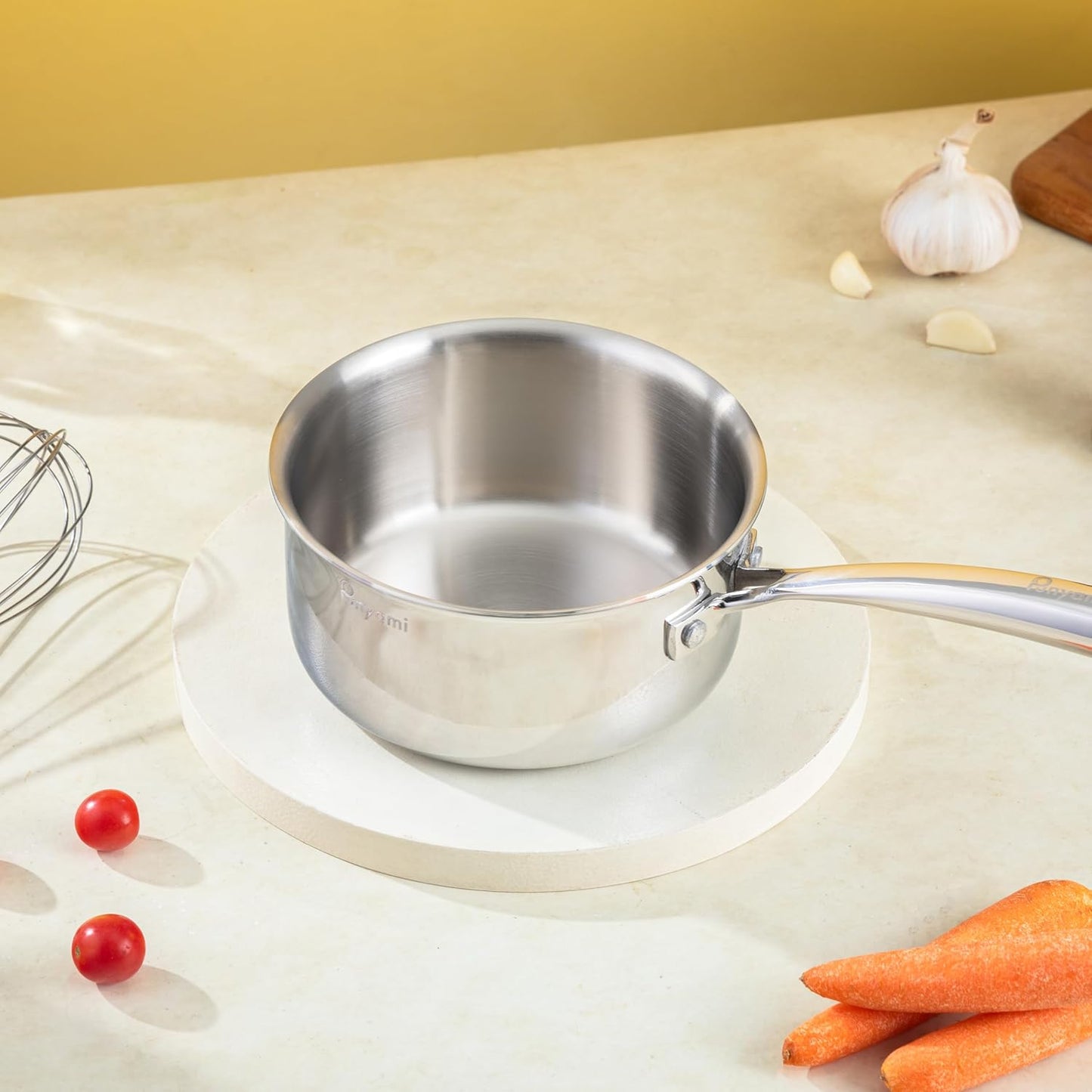 Home Lane Sauce Pan (Stainless Steel)