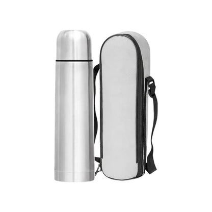 Home Lane Thermo Steel Wall Bottle (Silver)