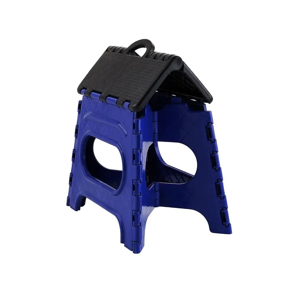 12" Collapsible Plastic Step Stool with Handle