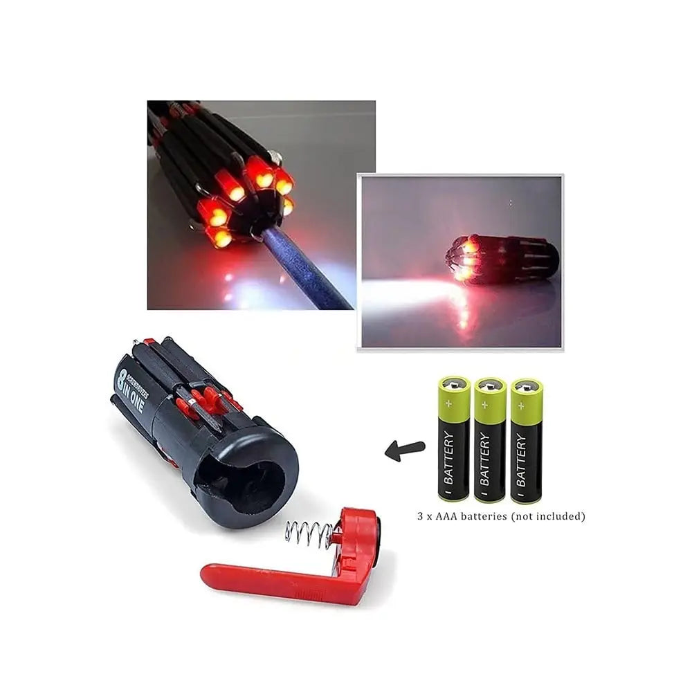 TINUMS 8 in 1 Multi-functional Mini Screw Driver Set