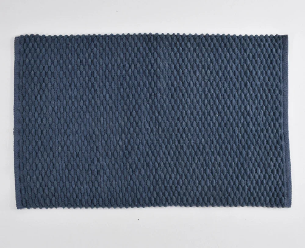 Care Micro Cotton Bathmat- Blue