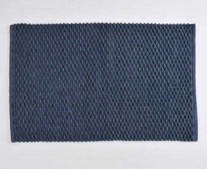 Care Micro Cotton Bathmat- Blue