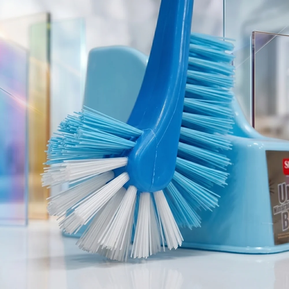 Slings Urban Toilet Brush (Plastic, Sky blue)