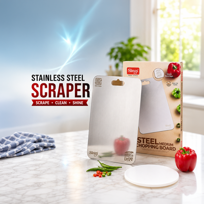 Slings Stainless Steel Medium Chopping Board