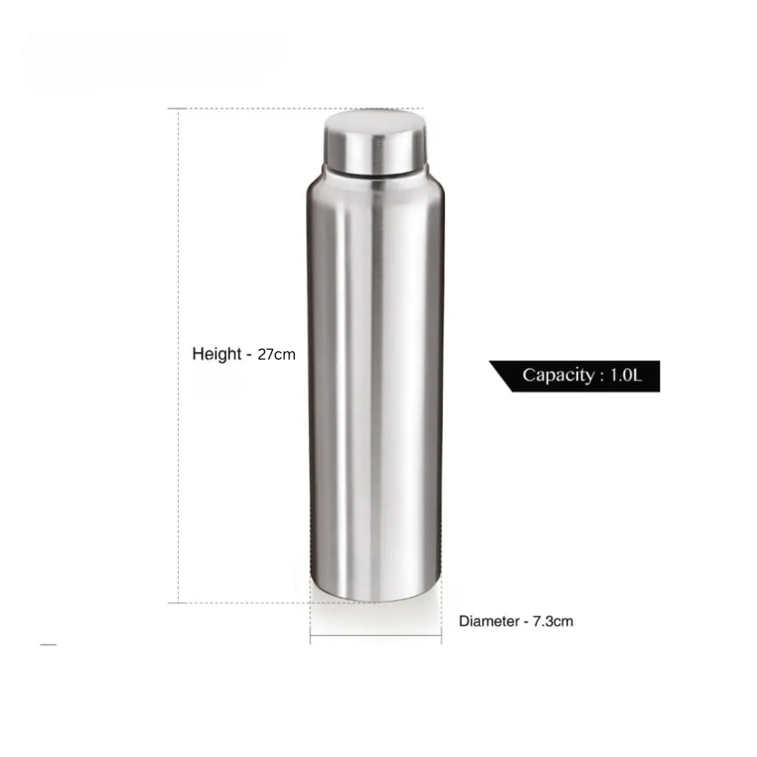 HOME LANE Stainless Steel Water Bottle