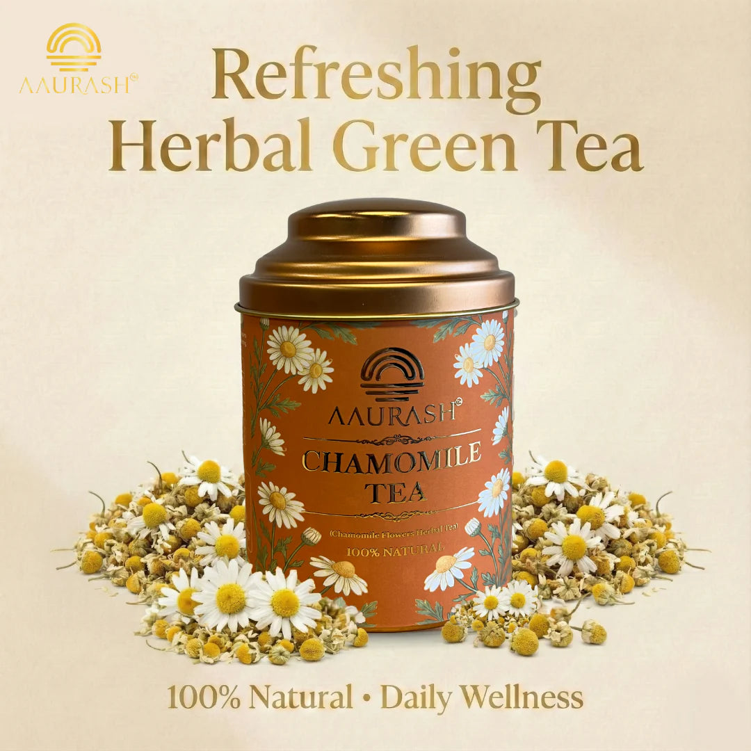 AAURASH Chamomile Flower Herbal Tea