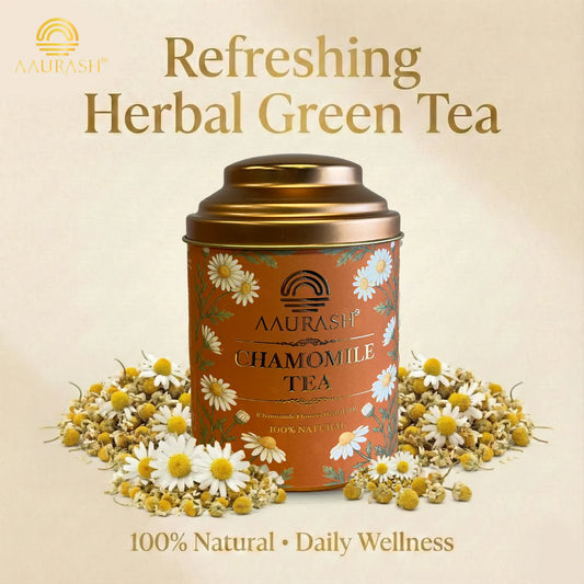 AAURASH Chamomile Flower Herbal Tea