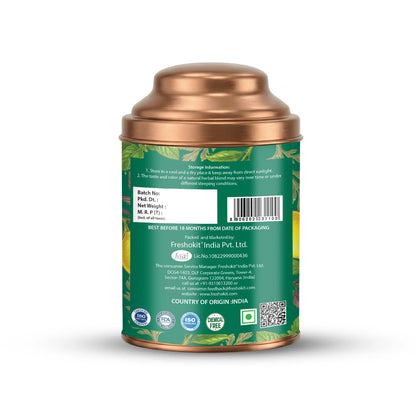 AAURASH Tulsi Lemon Mint Green Tea