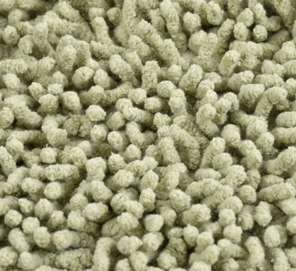 Cotton Tufted Twist Bathmat- Sage Green