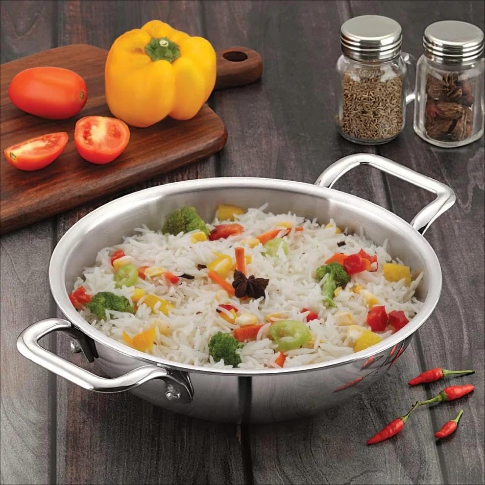 Home Lane Kadhai (Stainless Steel)