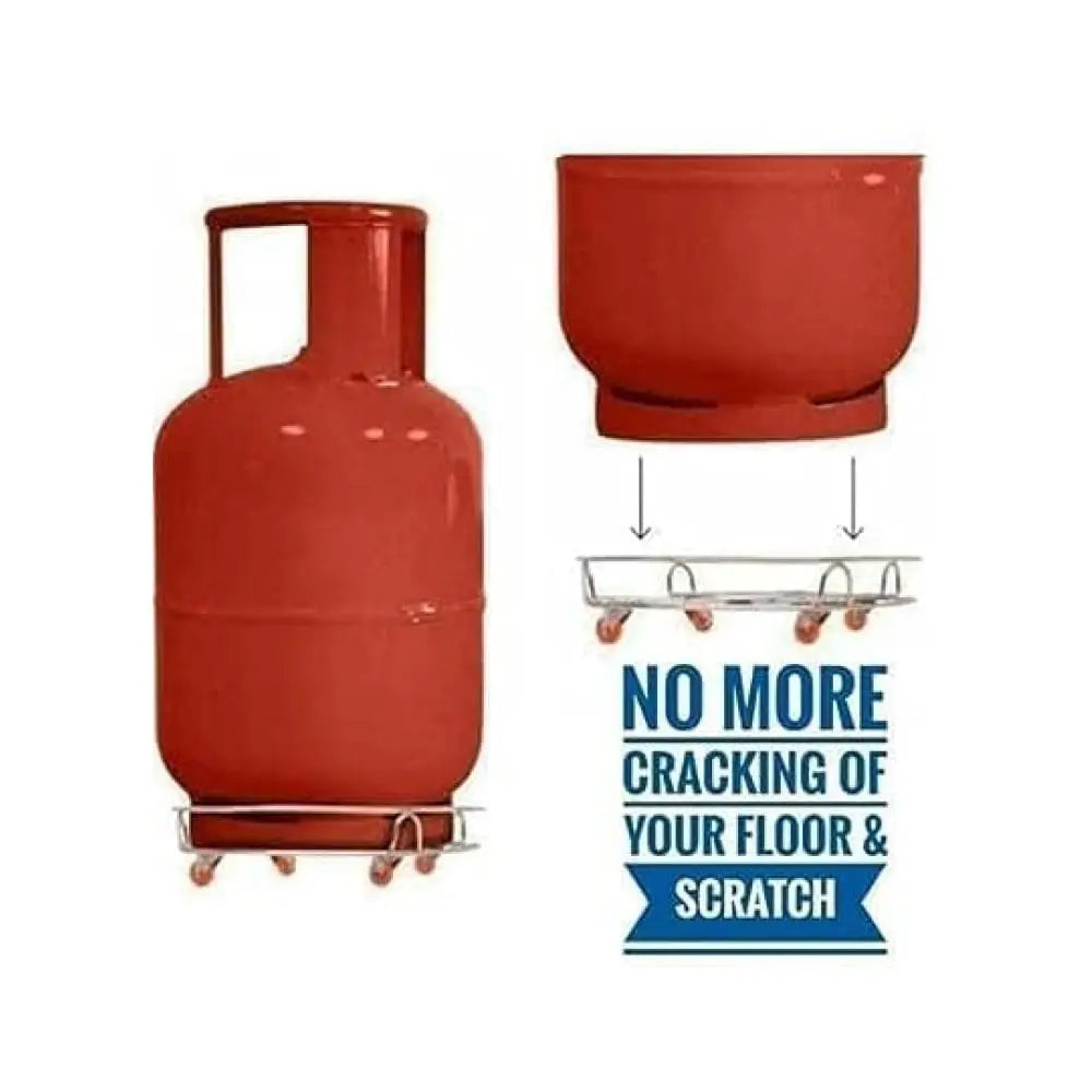 TINUMS Cylinder Trolley with Wheels