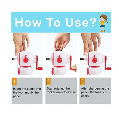 VARKAUS Space Theme Pencil Sharpener