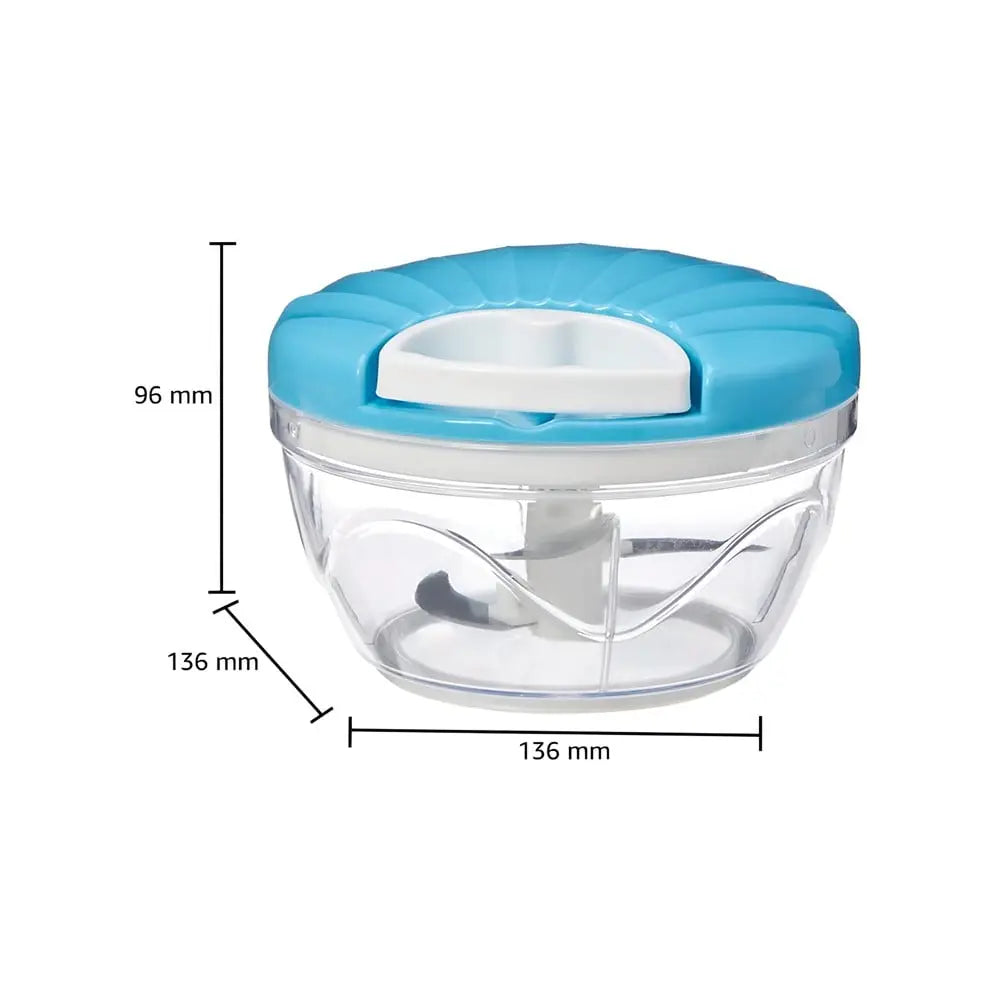 TINUMS Plastic Vegetable & Fruit Chopper (500 ml)