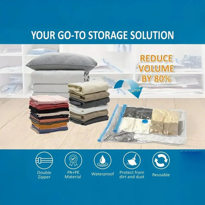 TINUMS Plastic Vacuum Storage Bags