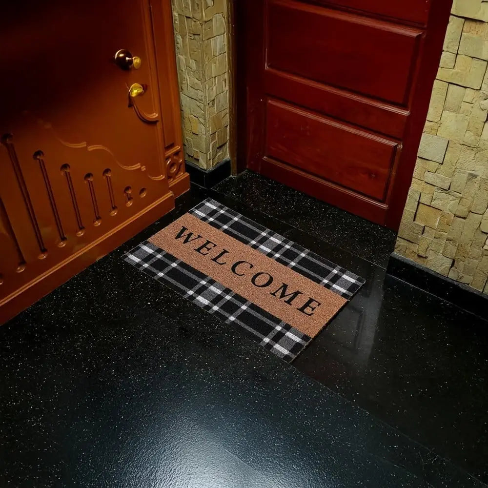 TINUMS Welcome Printed Door Mat