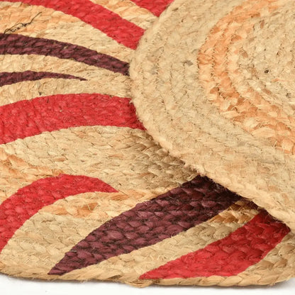 SUSHIEL Jute Door Mat (Multicolour)