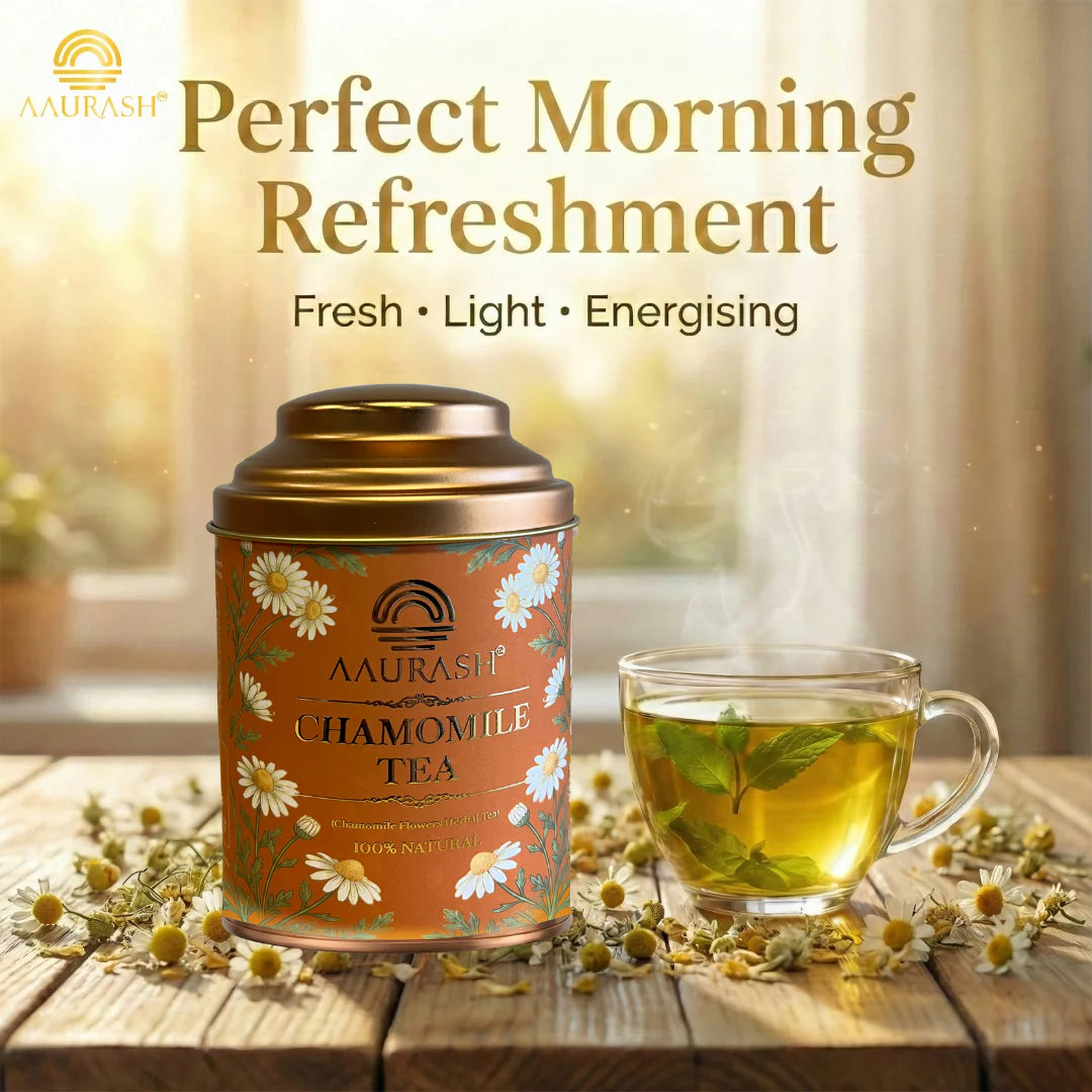 AAURASH Chamomile Flower Herbal Tea