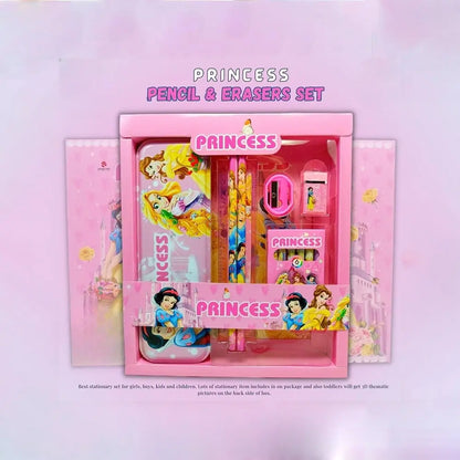 VARKAUS Disney Princess Stationery Kit for Girls