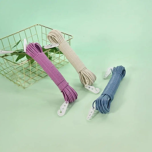 TINUMS Steel and PVC Cloth Rope (Multicolour)