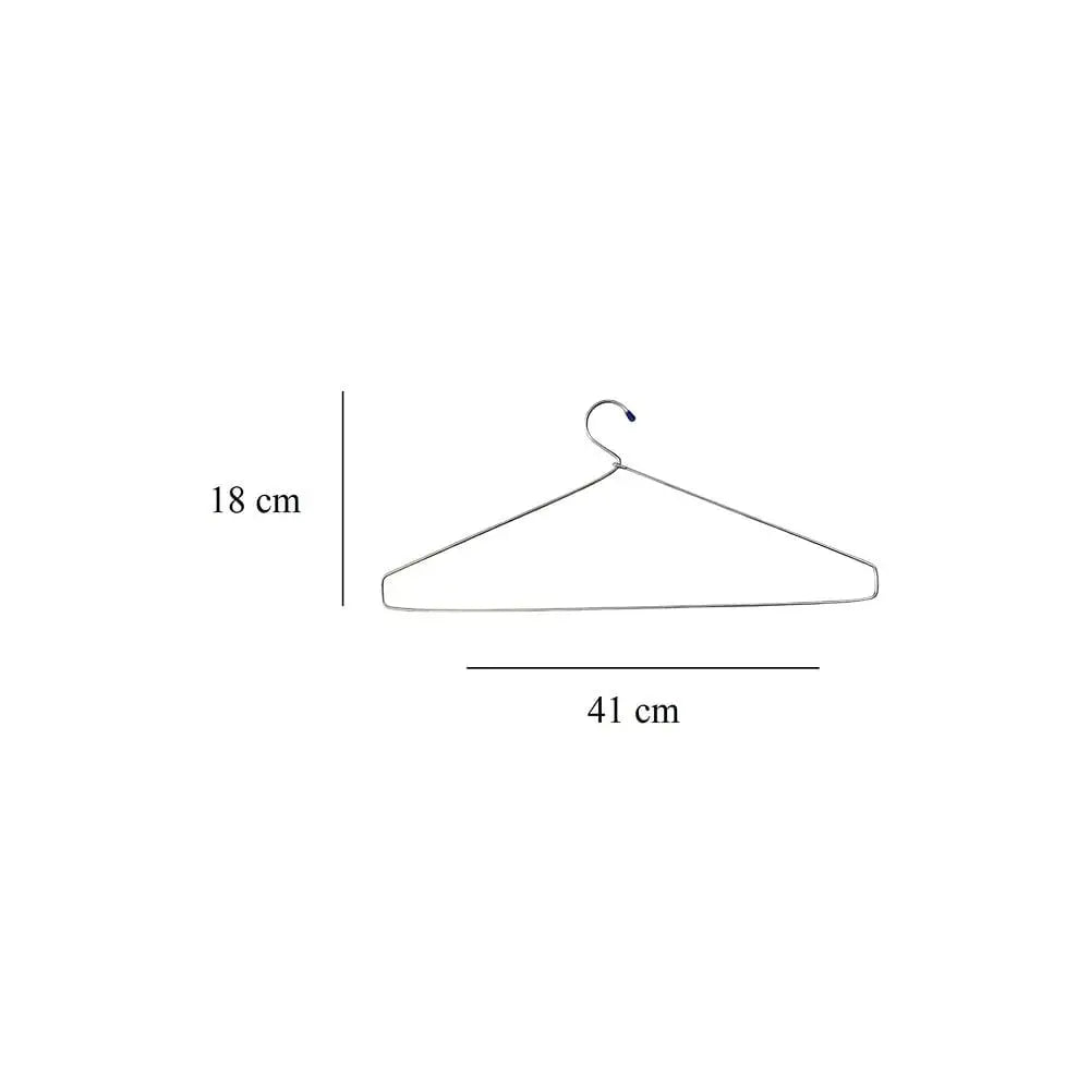 Stainless Steel Cloth Hanger (Silver)