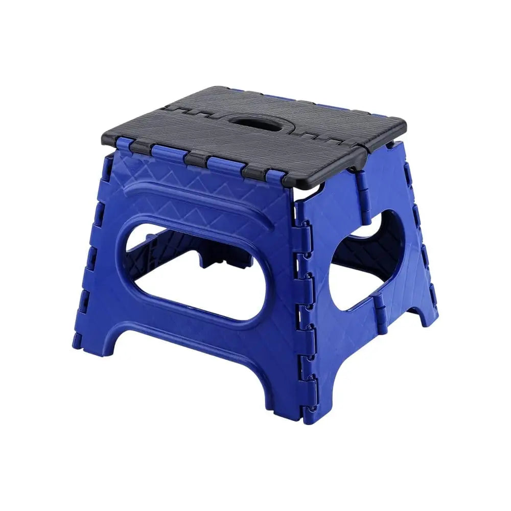 12" Collapsible Plastic Step Stool with Handle