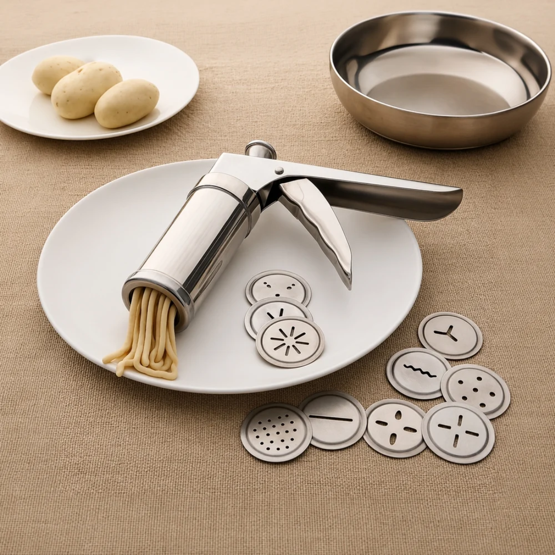 Home Lane Multipurpose Kitchen Tool Set (Stainless Steel)