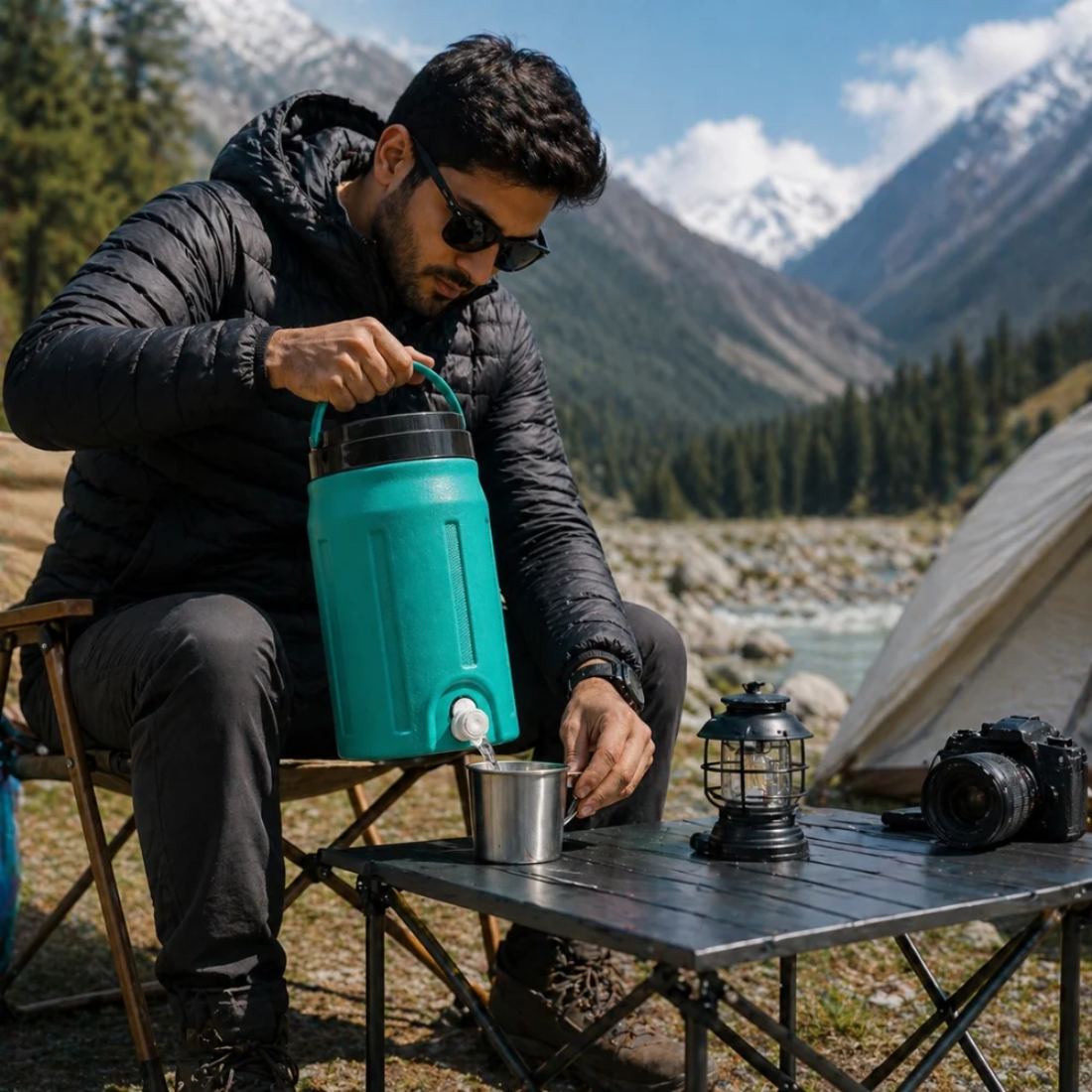 Home Lane Plastic Portable Water Jug