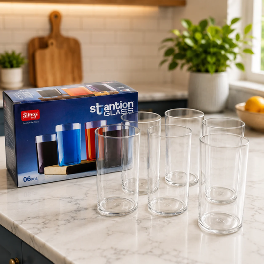Slings Stantion Premium Plastic Glass Set of 6