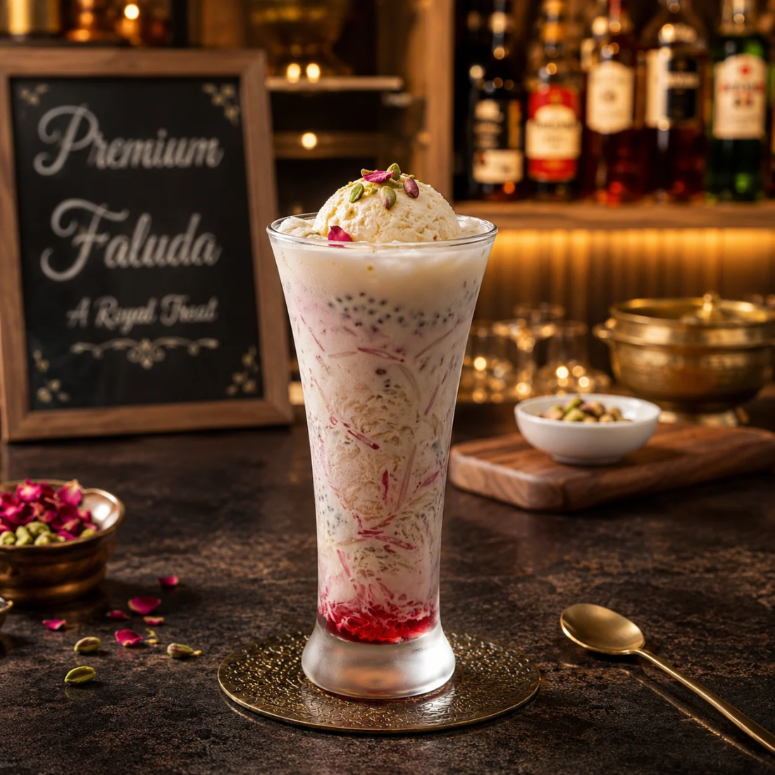 Slings Premium Faluda Glass Set of 6