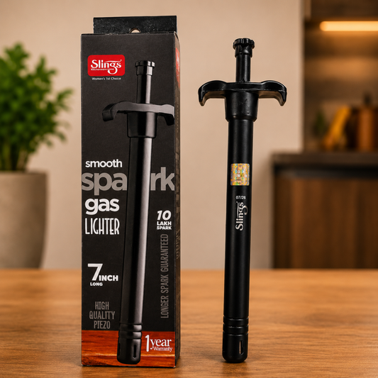 Slings Smooth Spark 7 Inch Gas Lighter for Kitchen Stove