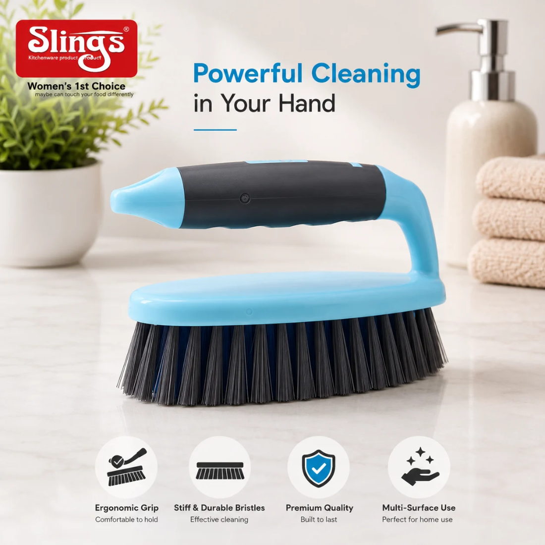 Slings Grippo Iron Brush for Cleaning