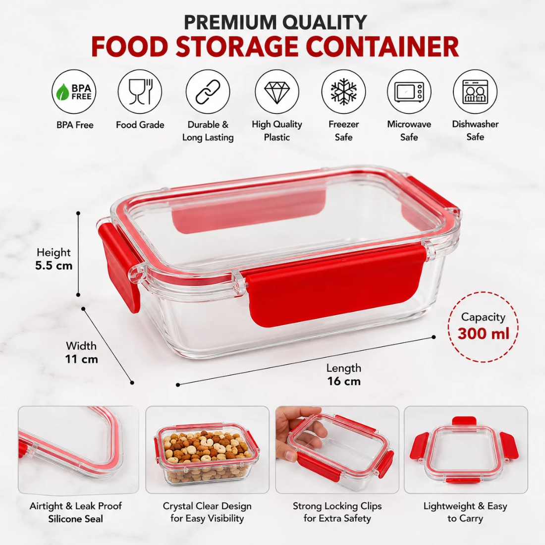 Slings Store Well 300 ml Storage Container