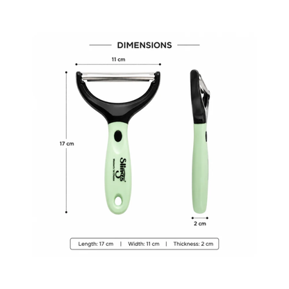 Slings Palm Vegetable Peeler with Stainless Steel Blade