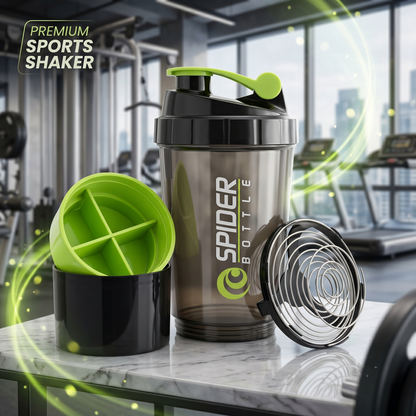 Slings Spider Bottle Protein Shaker (500ml)