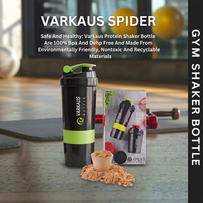 Slings Spider Bottle Protein Shaker (500ml)