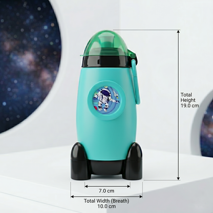 Slings Rocket Shape Kids Sipper Water Bottle