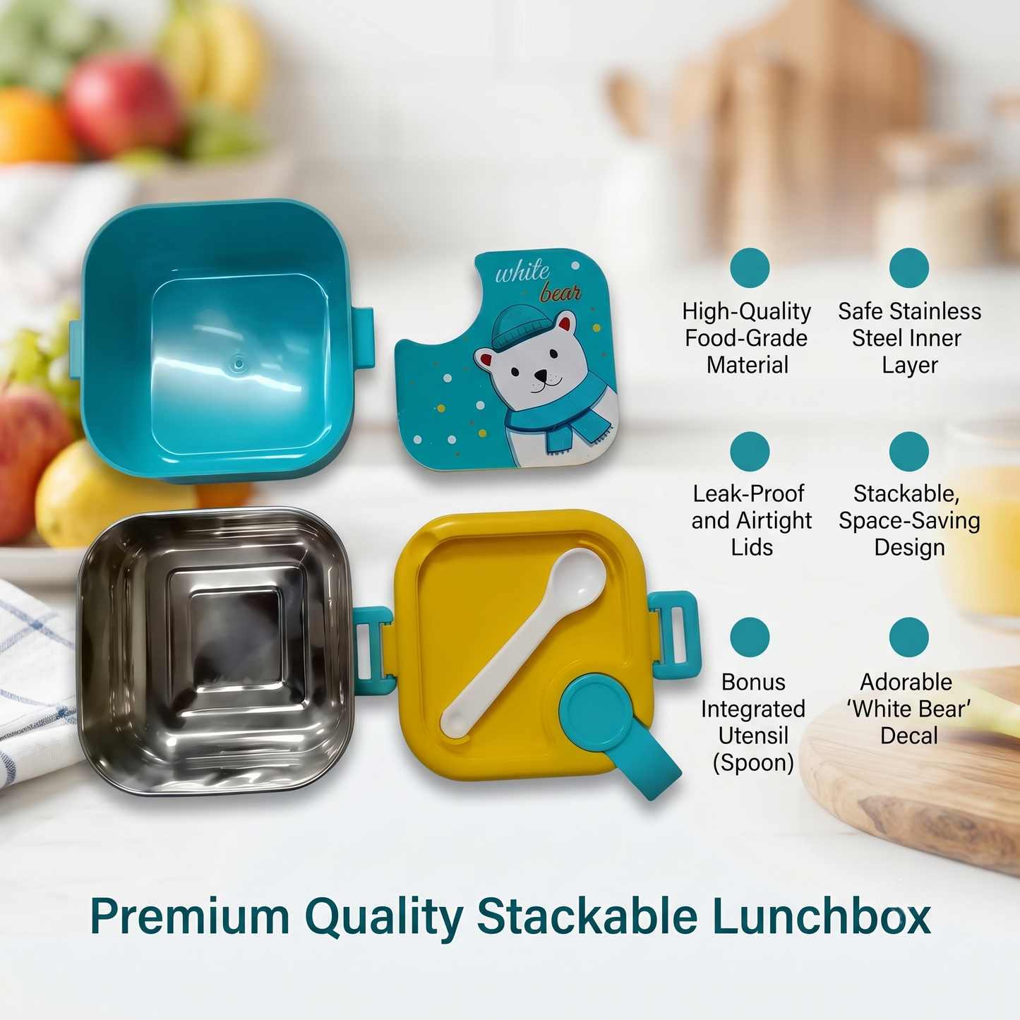 Slings Tummy Stainless Steel Lunch Box