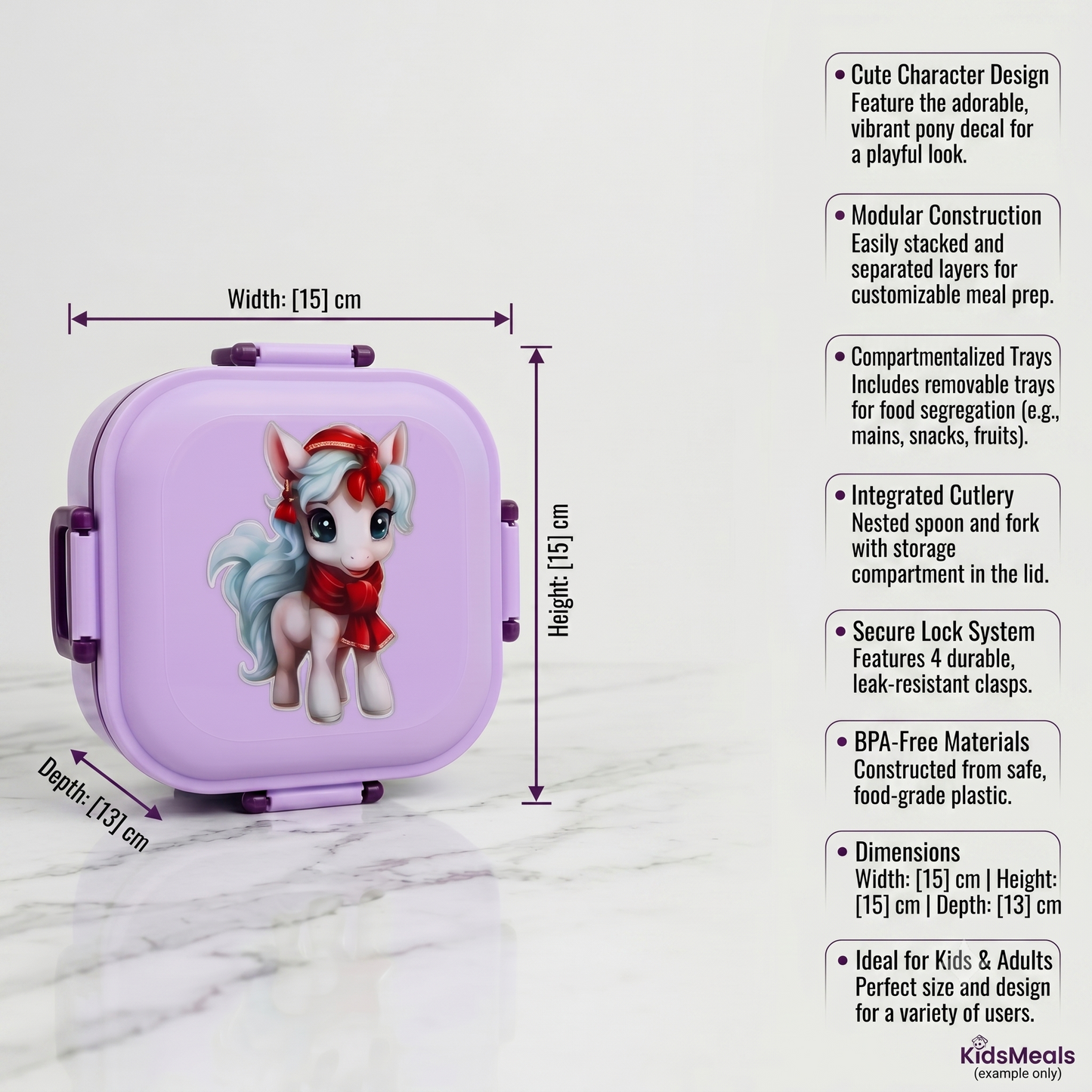 Slings Trudo Lunch Box for Kids