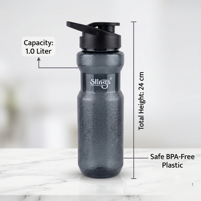 Slings Unbreakable Gym & Sports Water Bottle