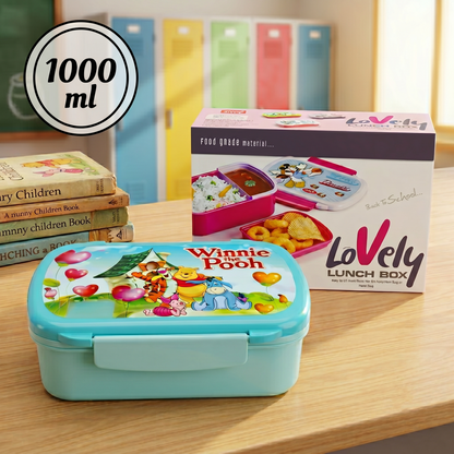 Slings Winnie the Pooh Printed Tiffin Box