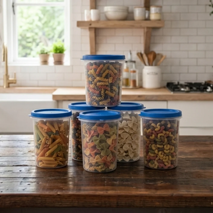Tinums Plastic Kitchen Storage Container (Set of 6)