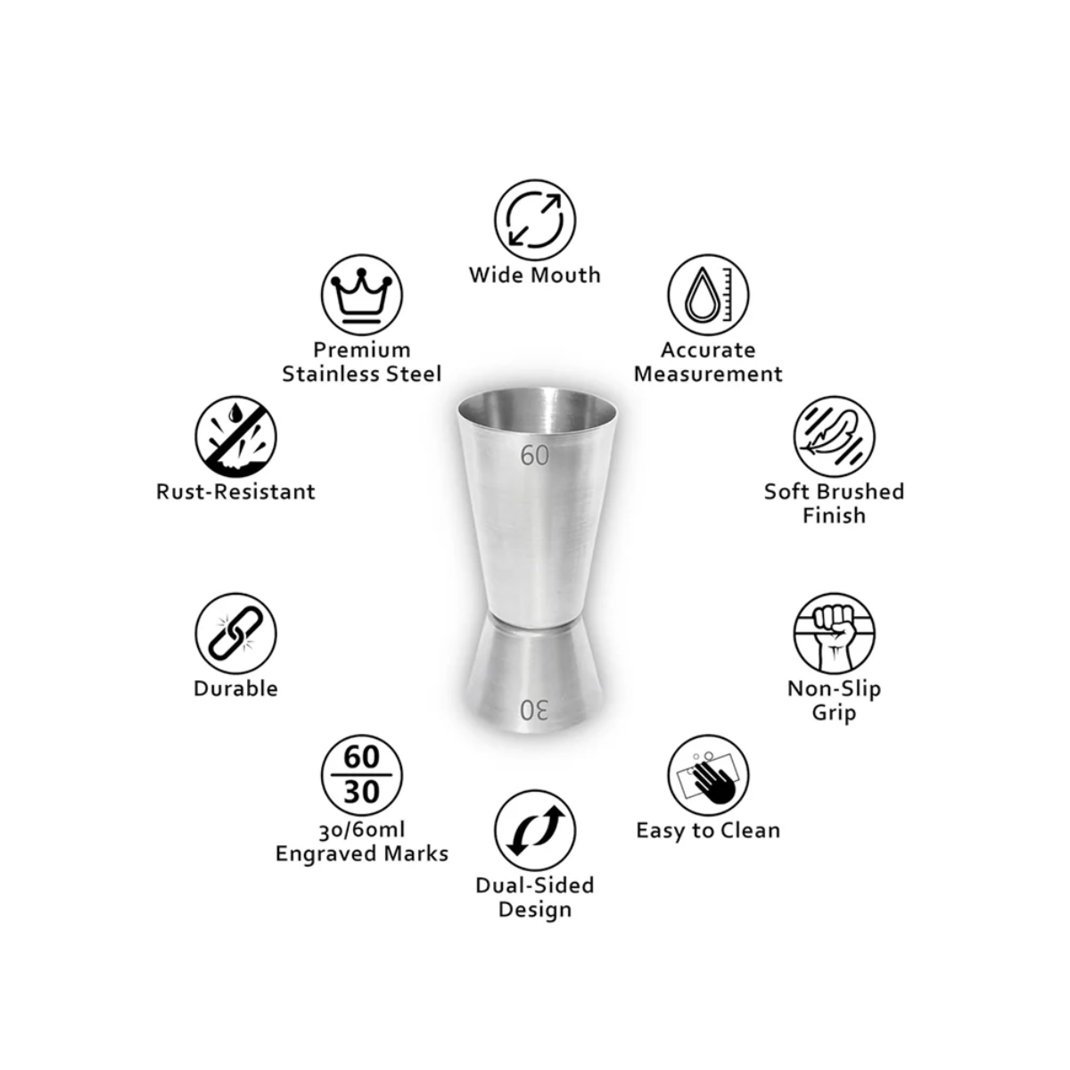 Tinums Double Sided Peg Measurer