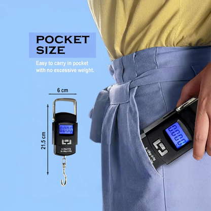 Tinums Electronic Portable Luggage Weighing Scale with Digital Screen