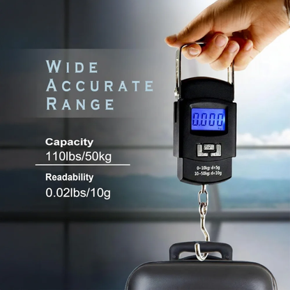 Tinums Electronic Portable Luggage Weighing Scale with Digital Screen