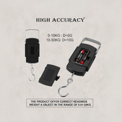 Tinums Electronic Portable Luggage Weighing Scale with Digital Screen
